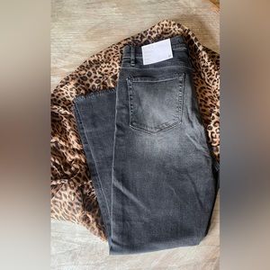 Loft black Kick Crop Jeans size 31 NWT